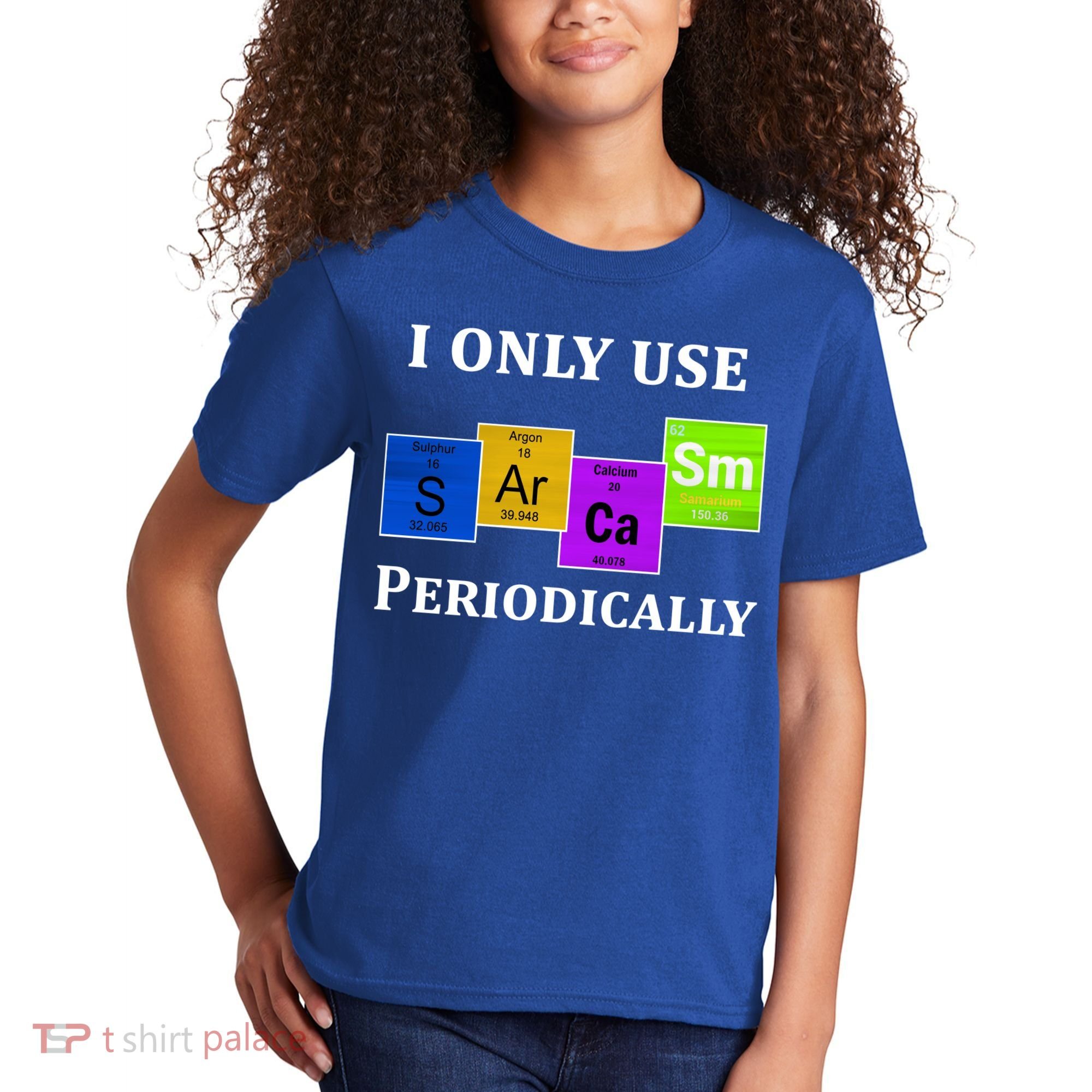 I Only Use Sarcasm Periodically Funny Sarcastic Kids T-Shirt