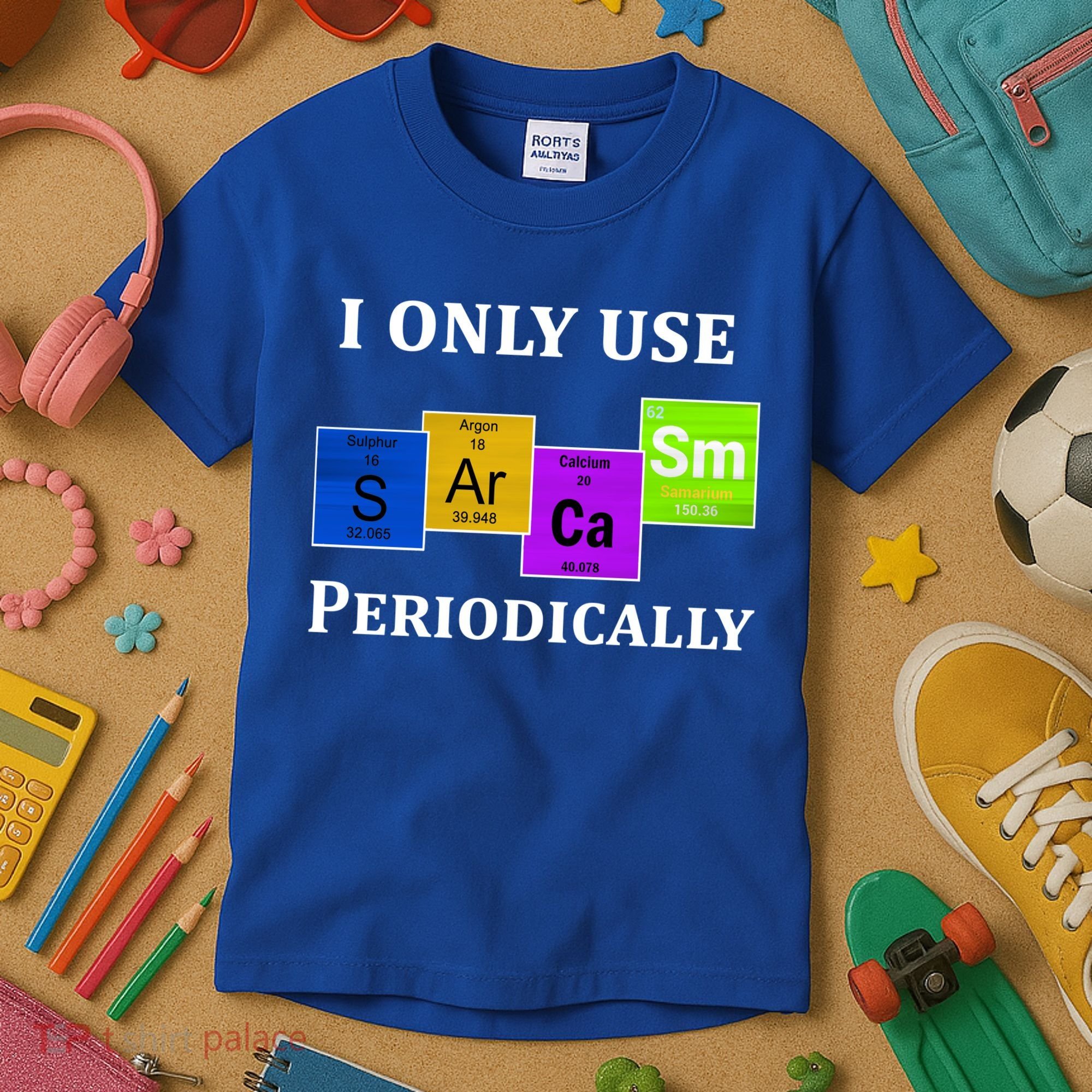 I Only Use Sarcasm Periodically Funny Sarcastic Kids T-Shirt
