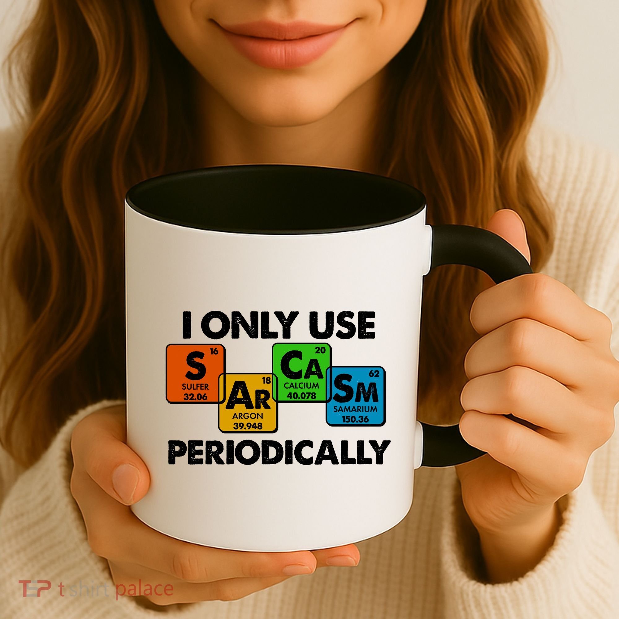 I Only Use Sarcasm Periodically Funny Science Coffee Mug