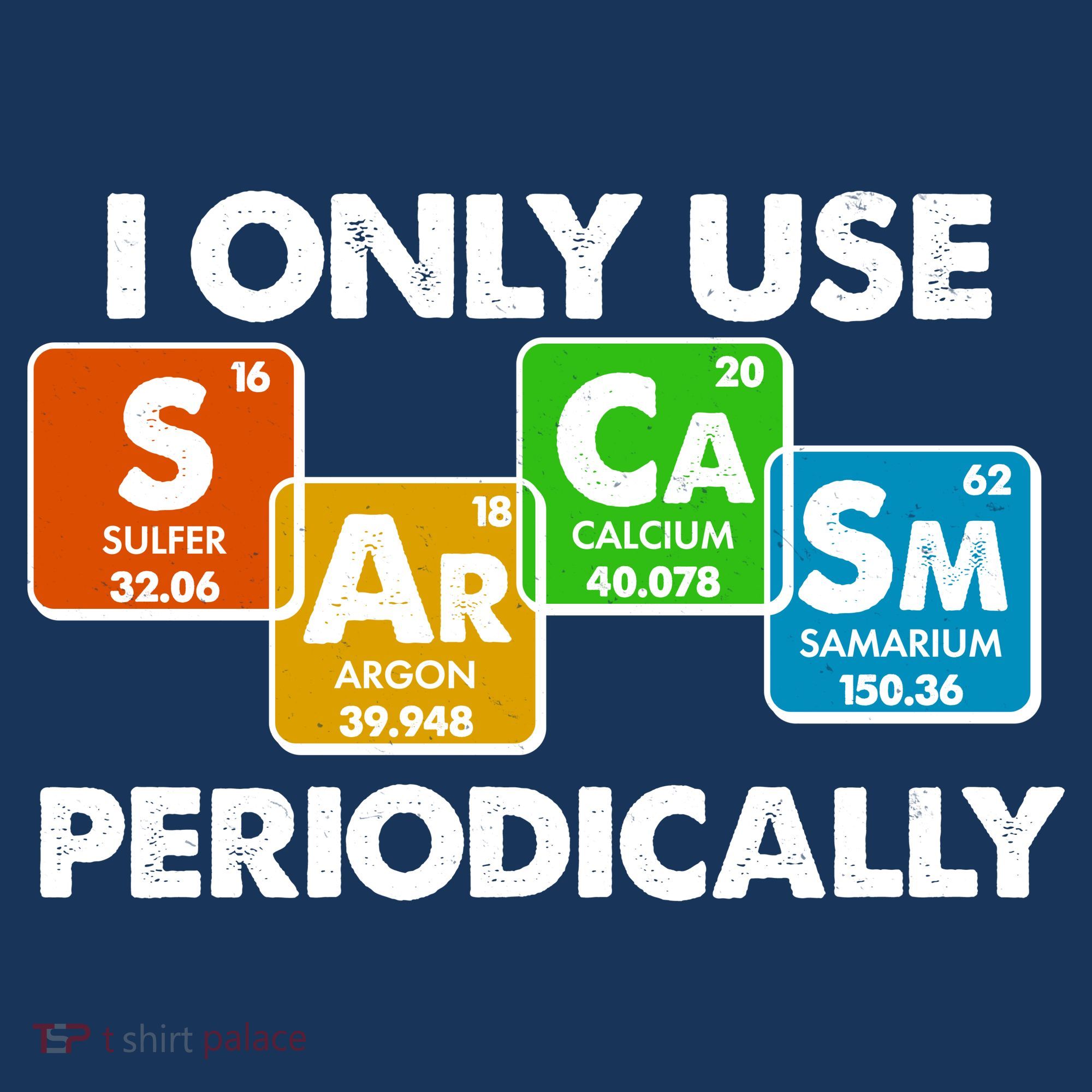 I Only Use Sarcasm Periodically Funny Science Beanie