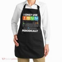 I Only Use SArCaSm Periodically Periodic Chart  Apron thumb 2