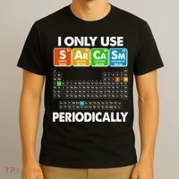 I Only Use SArCaSm Periodically Periodic Chart  T-Shirt thumb 3