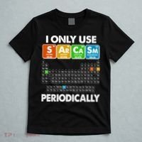 I Only Use SArCaSm Periodically Periodic Chart  T-Shirt thumb 5