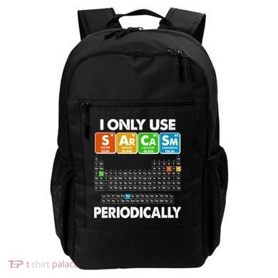I Only Use SArCaSm Periodically Periodic Chart  Backpack