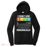 I Only Use SArCaSm Periodically Periodic Chart  Women's Hoodie thumb 0