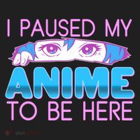I Pause My Anime To Be Here Anime Fan Women's Sweatshirt thumb 2