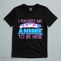 I Pause My Anime To Be Here Anime Fan T-Shirt thumb 5