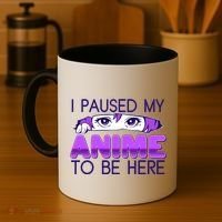 I Pause My Anime To Be Here Anime Fan Coffee Mug thumb 4