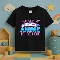 I Pause My Anime To Be Here Anime Fan Toddler T-Shirt thumb 3