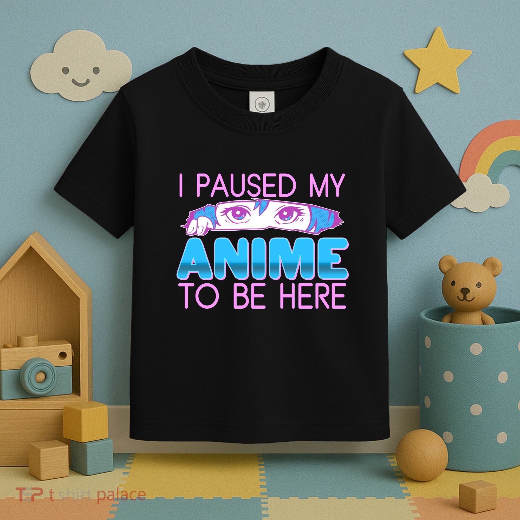 I Pause My Anime To Be Here Anime Fan Toddler T-Shirt