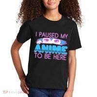 I Pause My Anime To Be Here Anime Fan Kids T-Shirt thumb 2