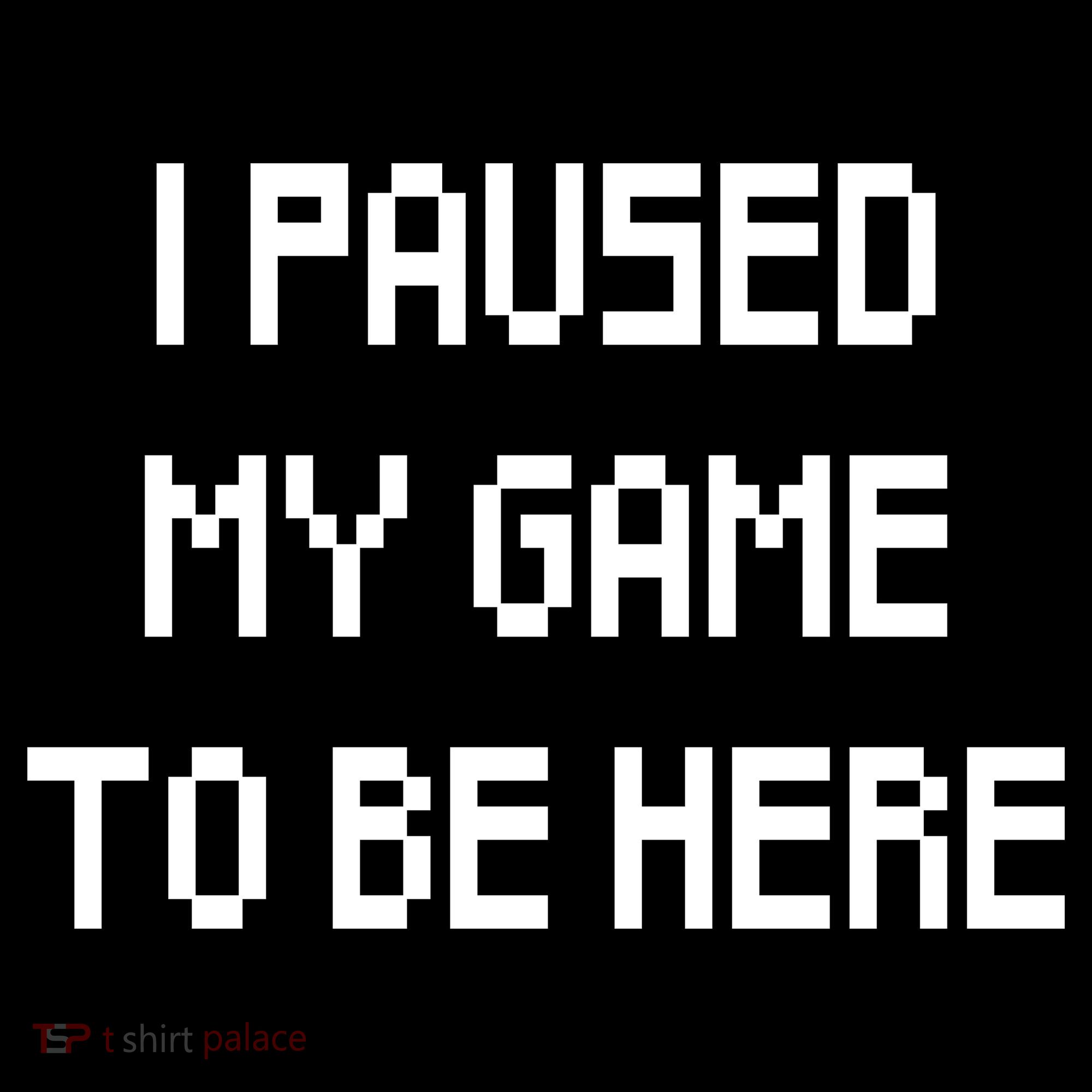 I Paused My Game To Be Here Women's Hoodie