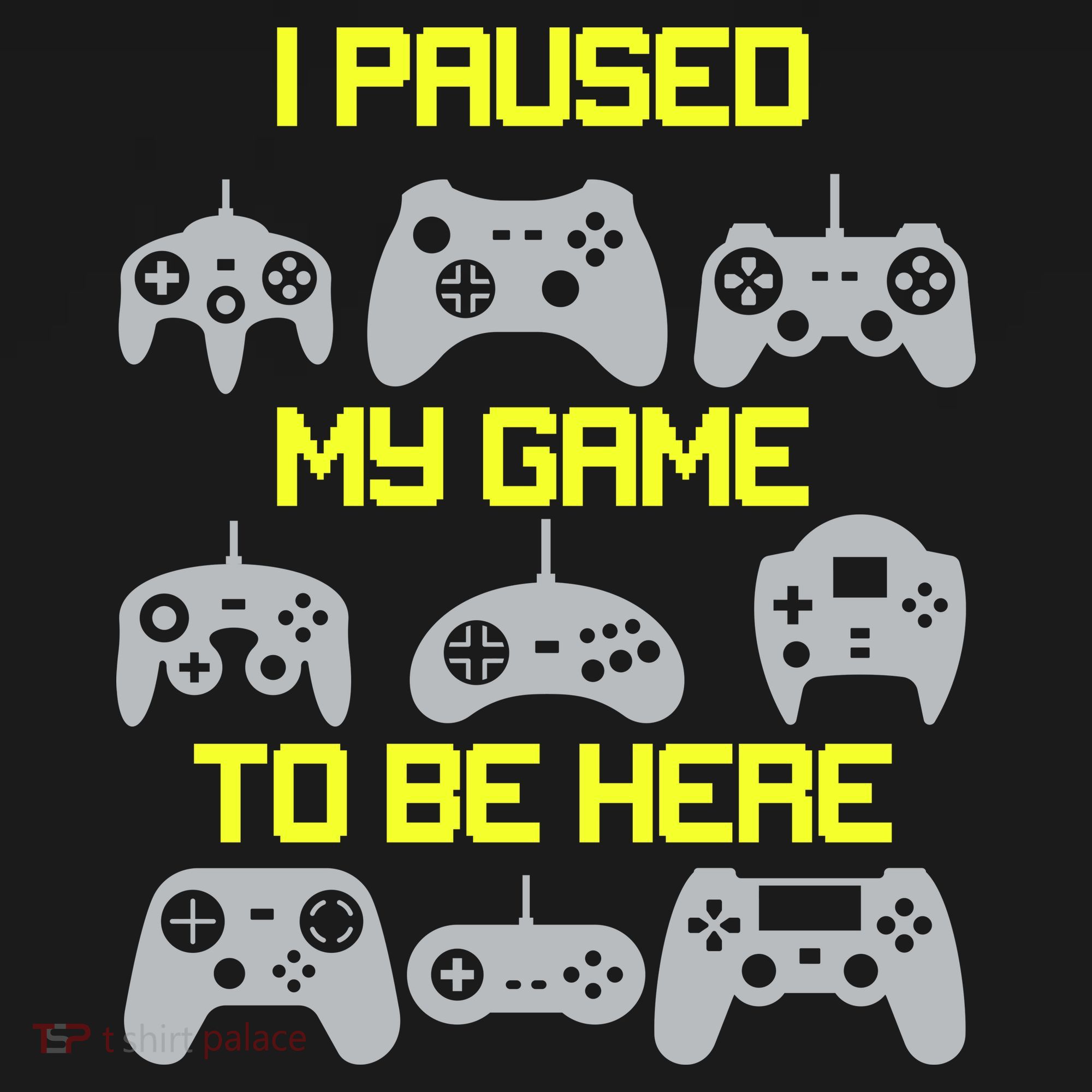I Paused My Game To Be Here Funny Gamer Sweatshirt