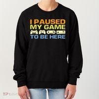 I Paused My Game To Be Here Retro Controllers Women's Sweatshirt thumb 0