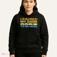 I Paused My Game To Be Here Retro Controllers Hoodie thumb 5