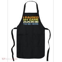 I Paused My Game To Be Here Retro Controllers Apron thumb 0
