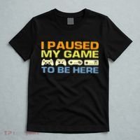 I Paused My Game To Be Here Retro Controllers T-Shirt thumb 5
