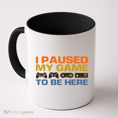 I Paused My Game To Be Here Retro Controllers Coffee Mug