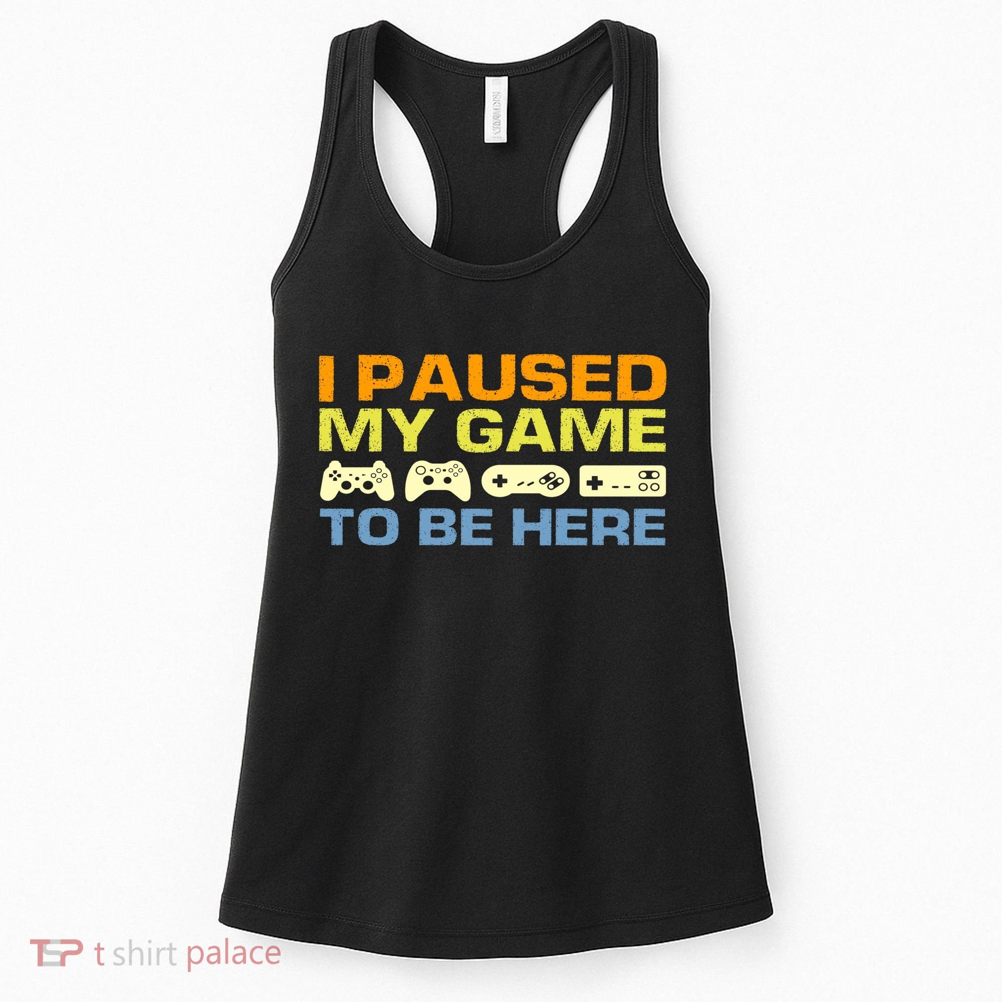 I Paused My Game To Be Here Retro Controllers Women's Tank Top