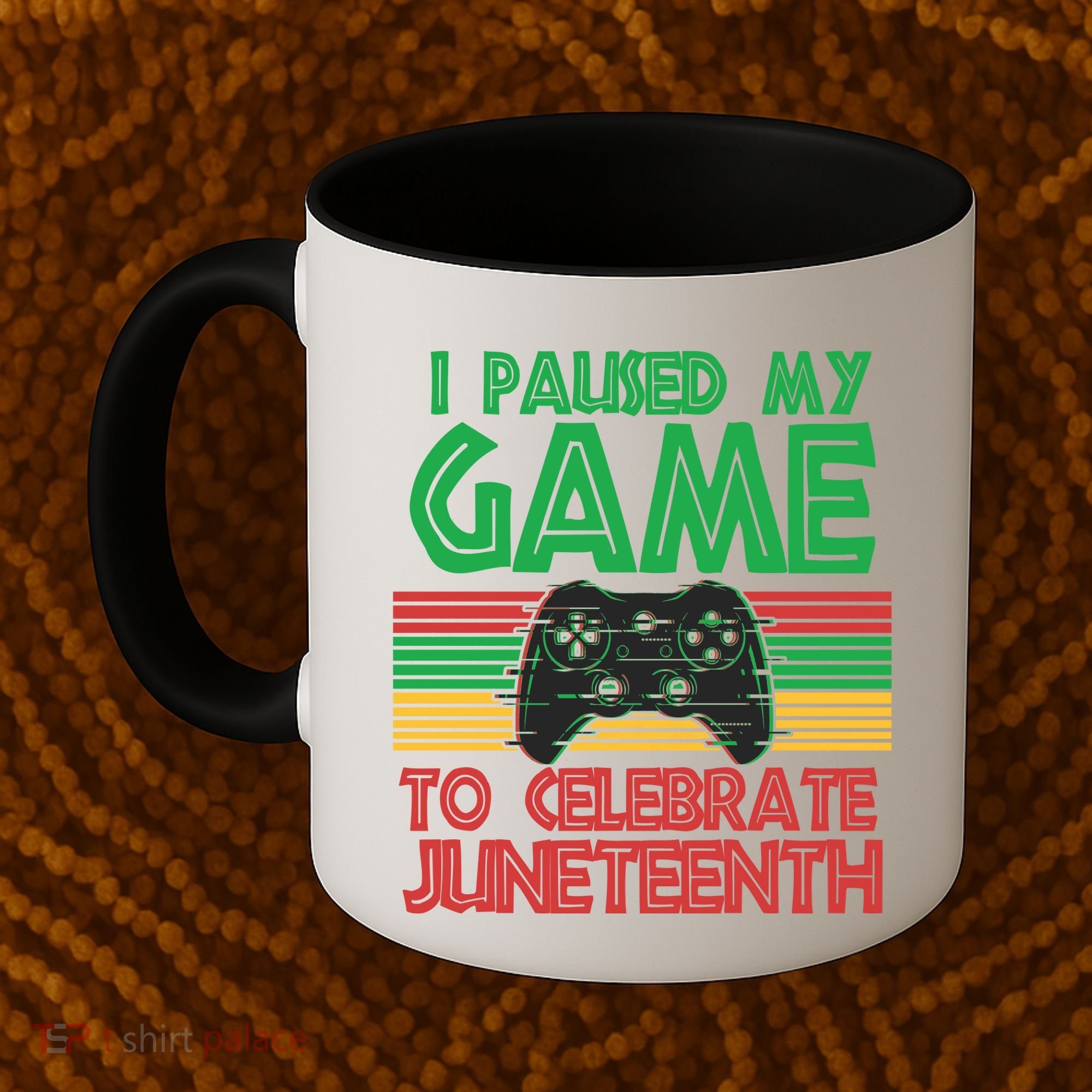 I Paused My Game To Celebrate Juneteenth Coffee Mug
