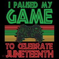 I Paused My Game To Celebrate Juneteenth Coffee Mug thumb 5
