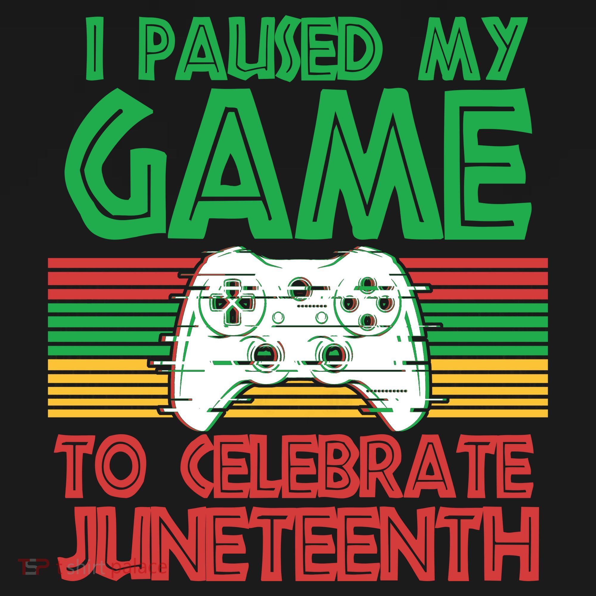 I Paused My Game To Celebrate Juneteenth Ornament