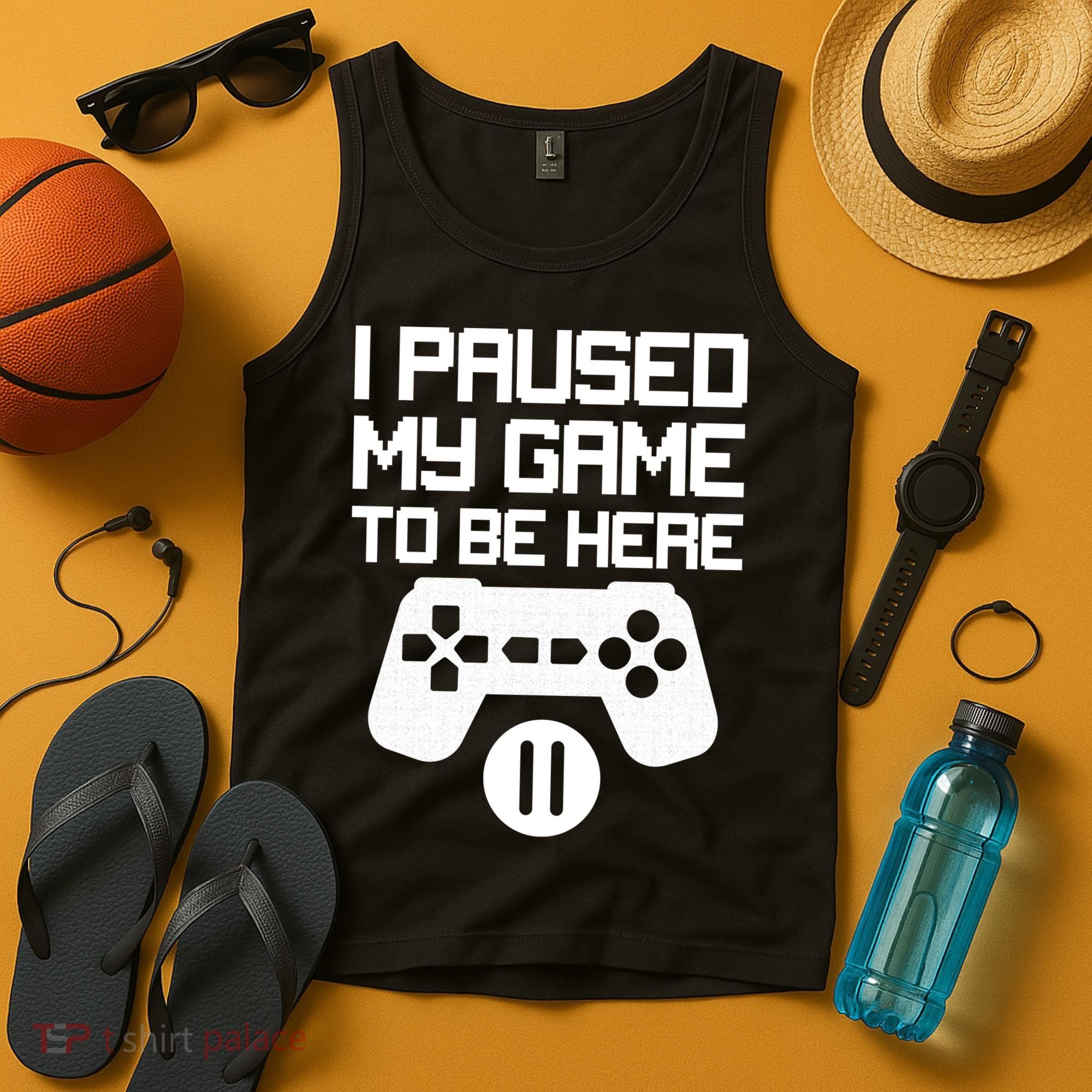 I Paused My Video Game To Be Here Tank Top