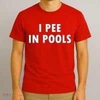 I Pee In Pools T-Shirt thumb 3