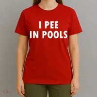 I Pee In Pools T-Shirt thumb 4