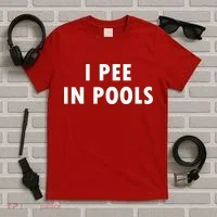 I Pee In Pools T-Shirt thumb 5