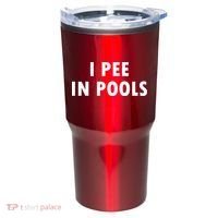 I Pee In Pools Tumbler thumb 0