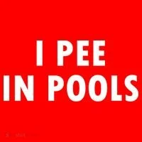 I Pee In Pools Women's Tank Top thumb 5