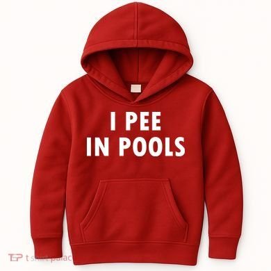 I Pee In Pools Kids Hoodie