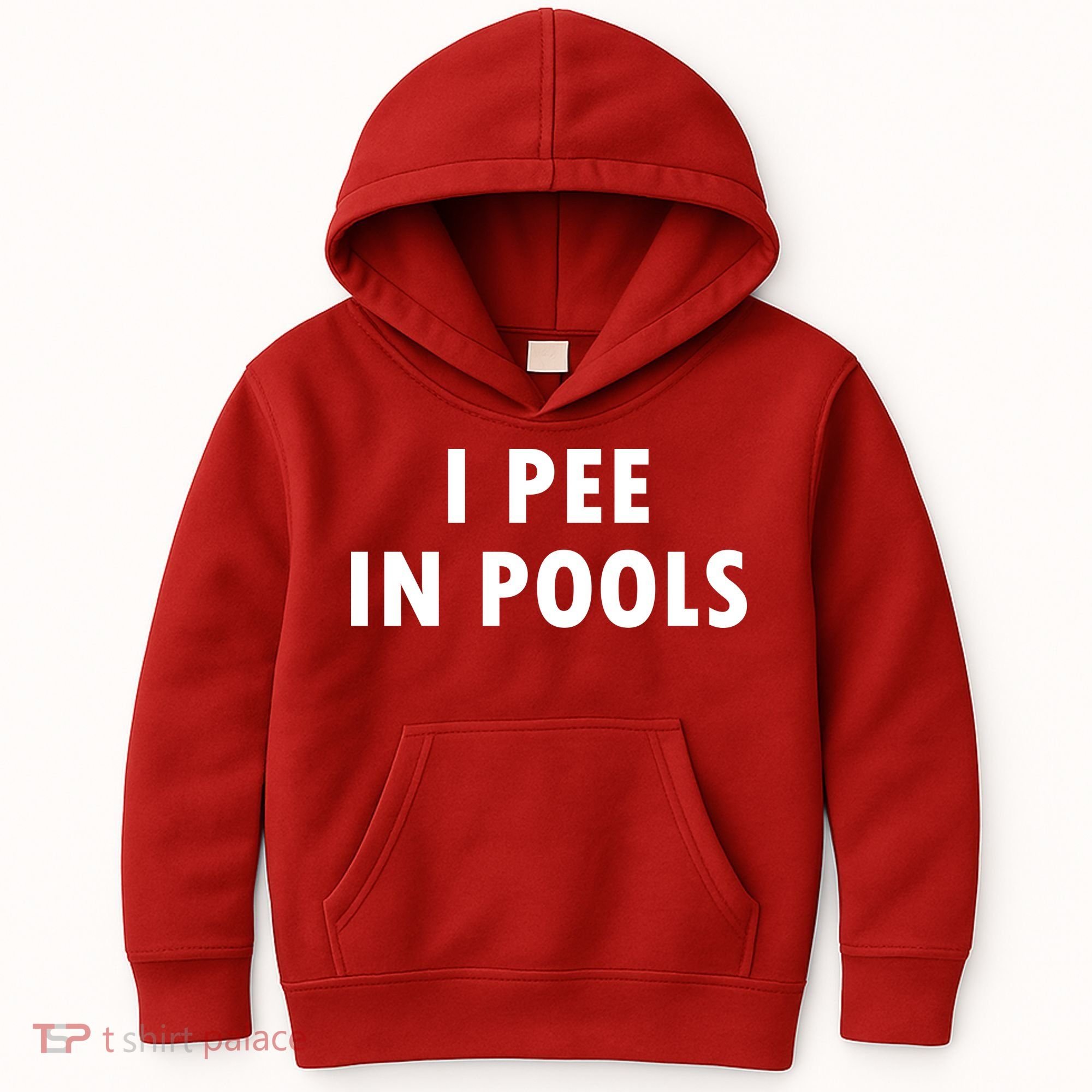 I Pee In Pools Kids Hoodie