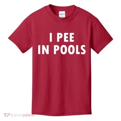 I Pee In Pools Kids T-Shirt