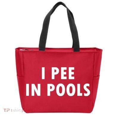 I Pee In Pools Tote Bag