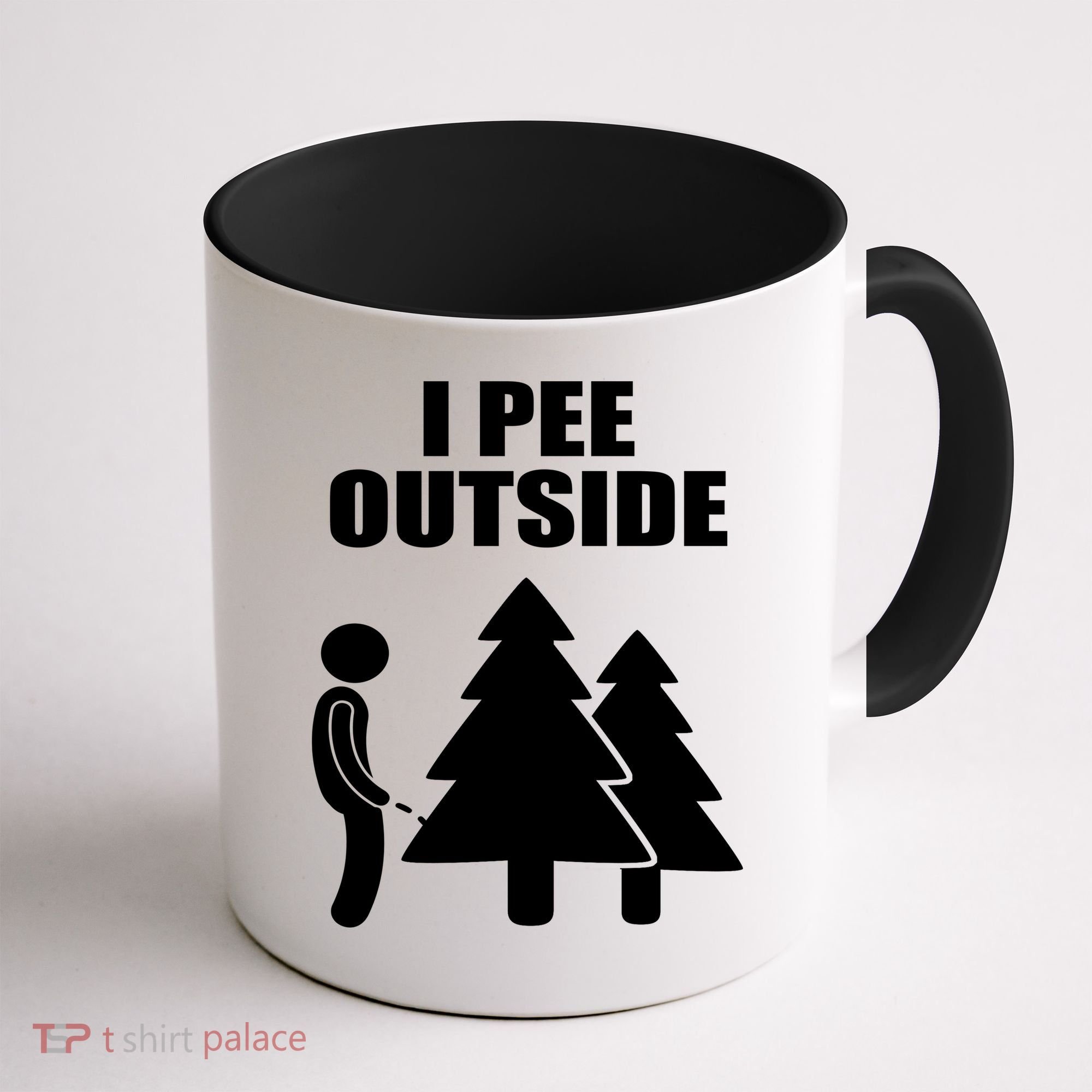 I Pee Outside Coffee Mug