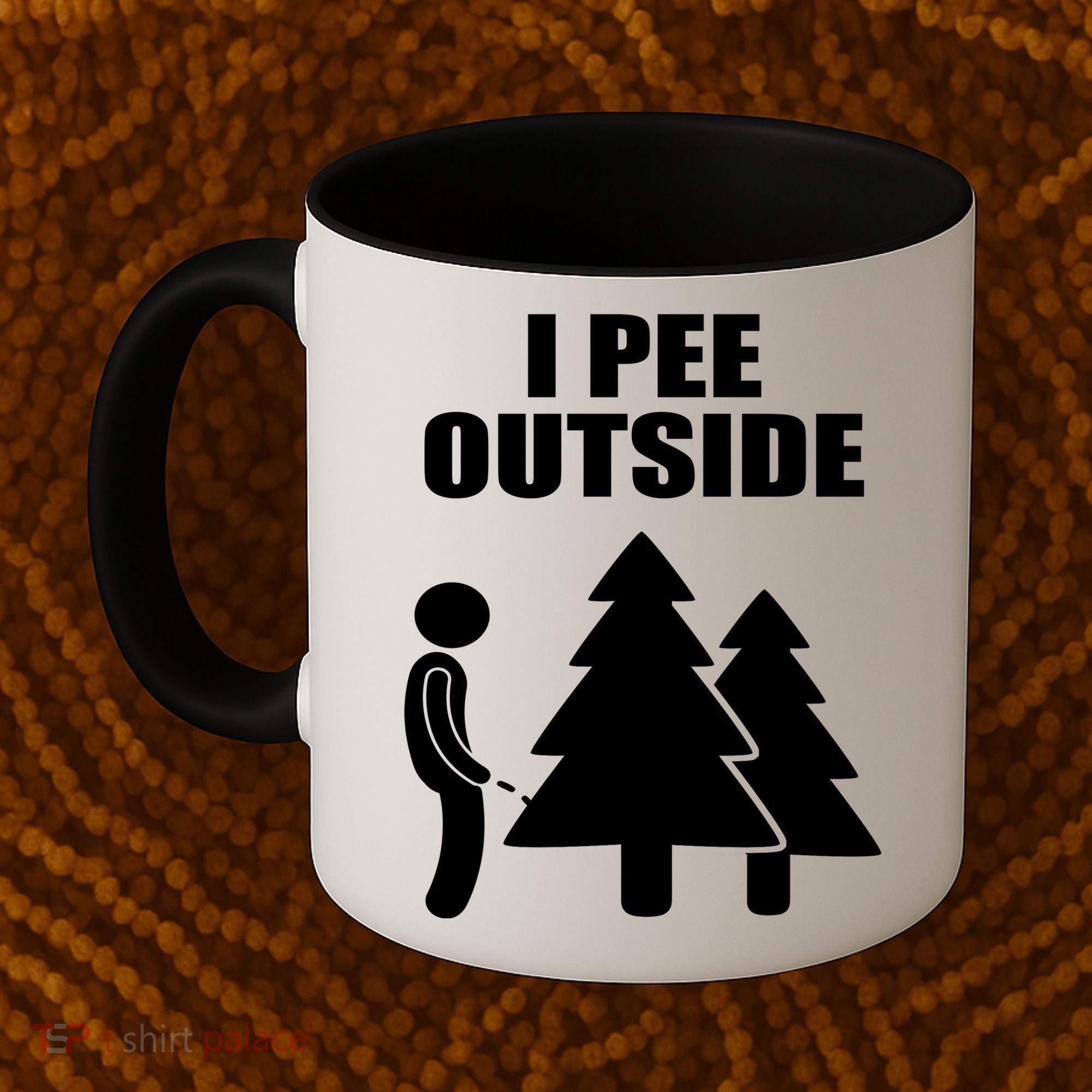I Pee Outside Coffee Mug