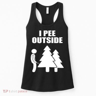 I Pee Outside Women's Tank Top