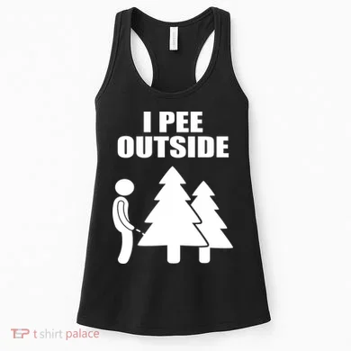 I Pee Outside Women's Tank Top