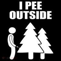 I Pee Outside Tank Top thumb 6
