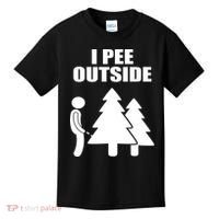 I Pee Outside Kids T-Shirt thumb 0
