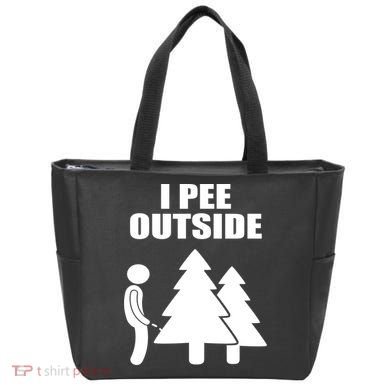 I Pee Outside Tote Bag
