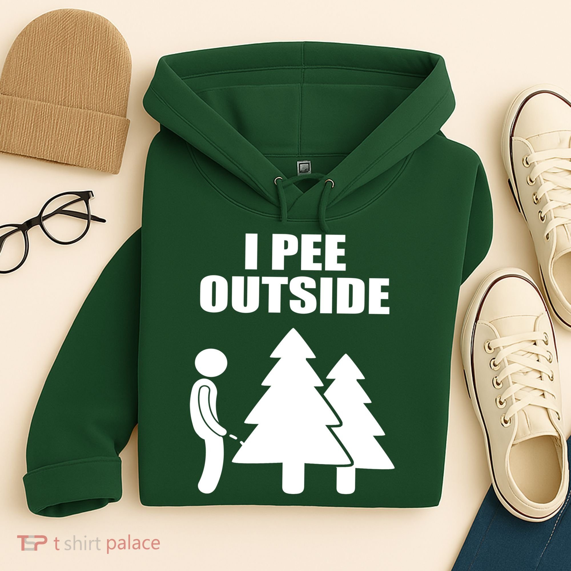 I Pee Outside Hoodie