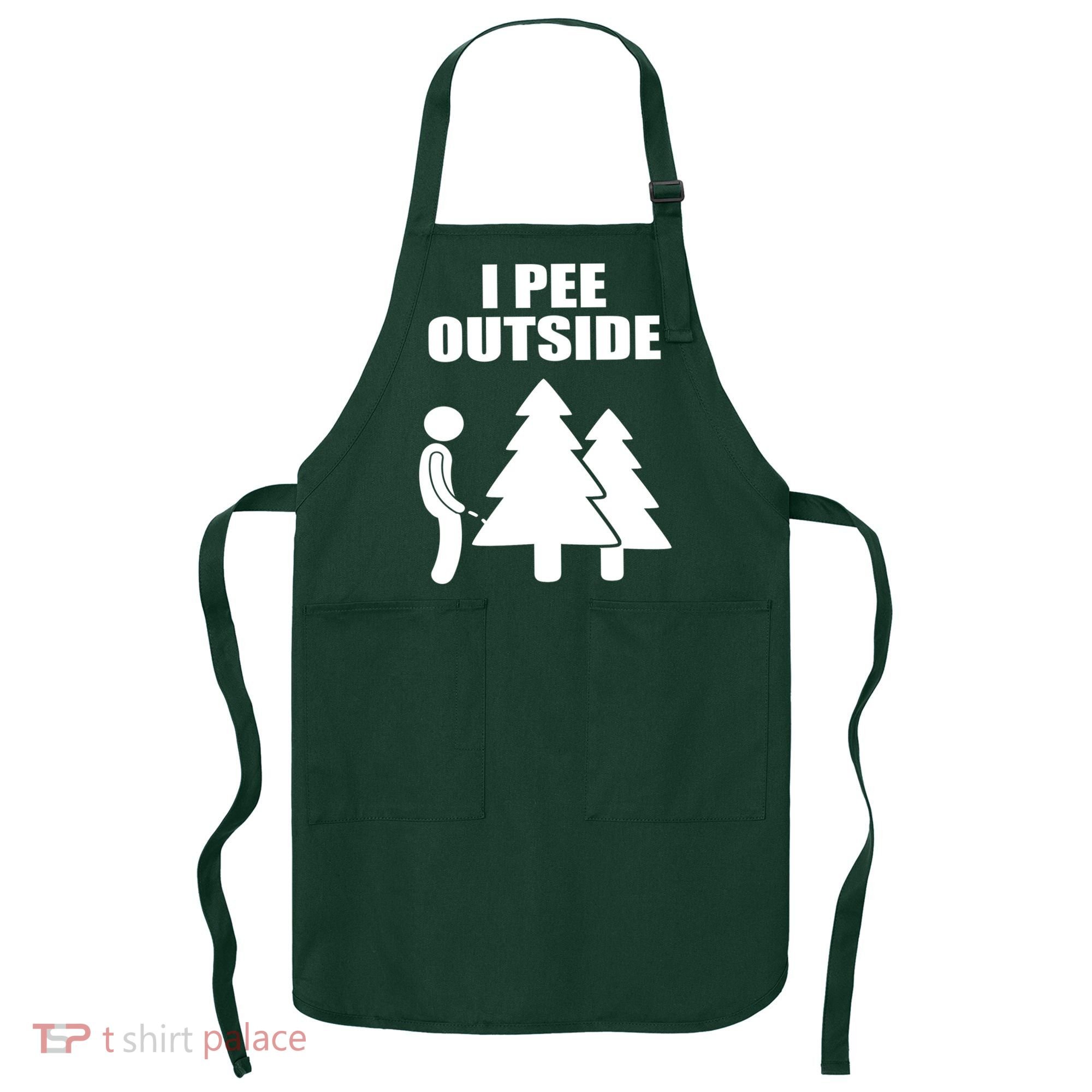 I Pee Outside Apron