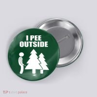 I Pee Outside Button thumb 0
