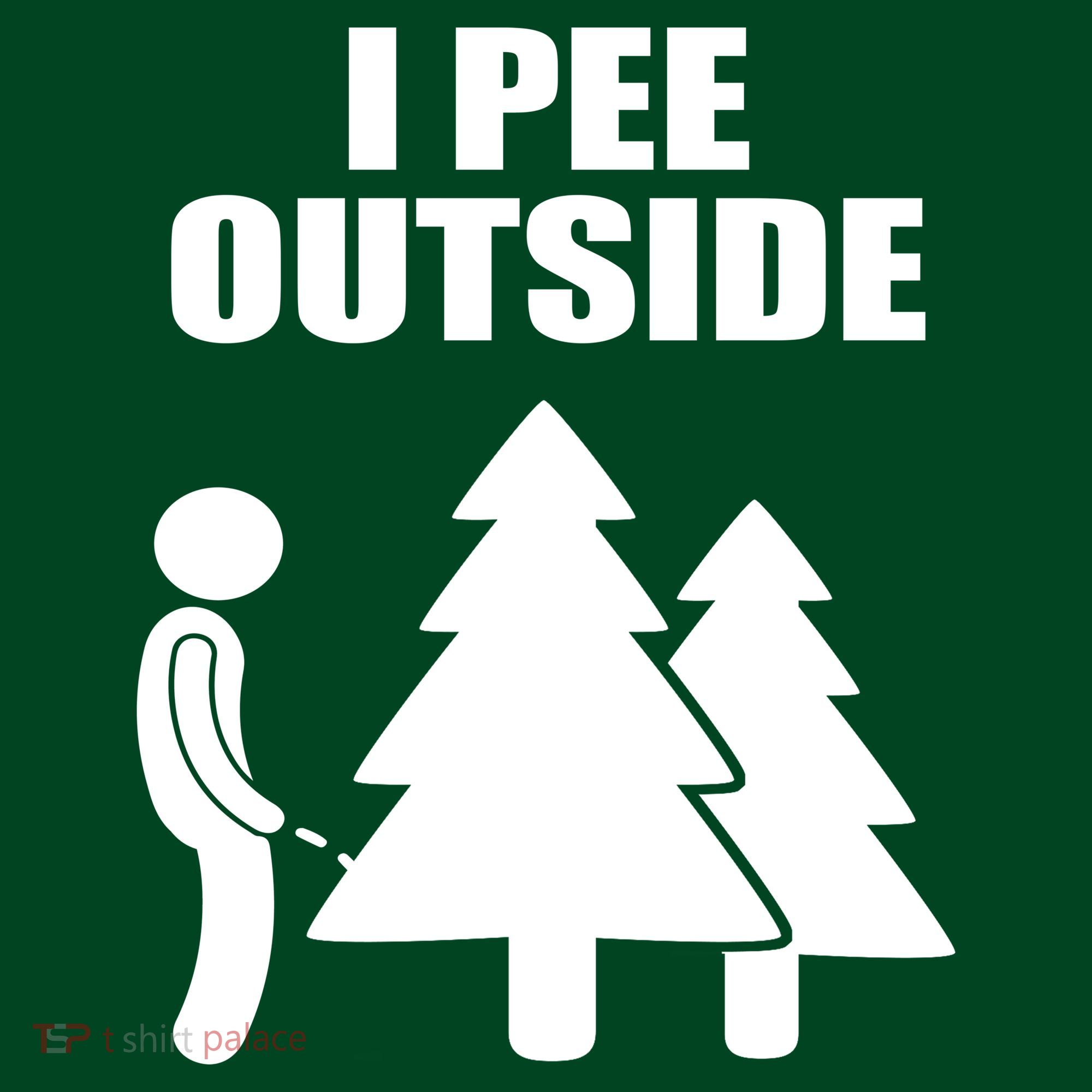 I Pee Outside Visor