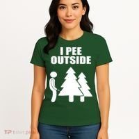 I Pee Outside Women's T-Shirt thumb 4