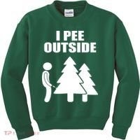 I Pee Outside Kids Sweatshirt thumb 0