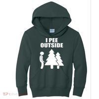 I Pee Outside Kids Hoodie thumb 0